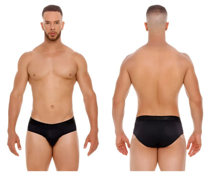 Black jor 2047 element briefs with smooth form fitting design ideal for comfortable everyday wear