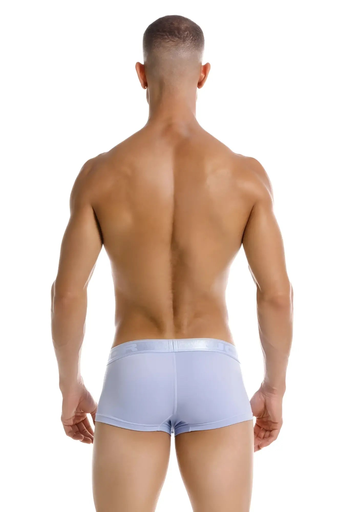 Light blue jor 2140 element trunks men’s briefs with a subtle elastic waistband for comfortable wear