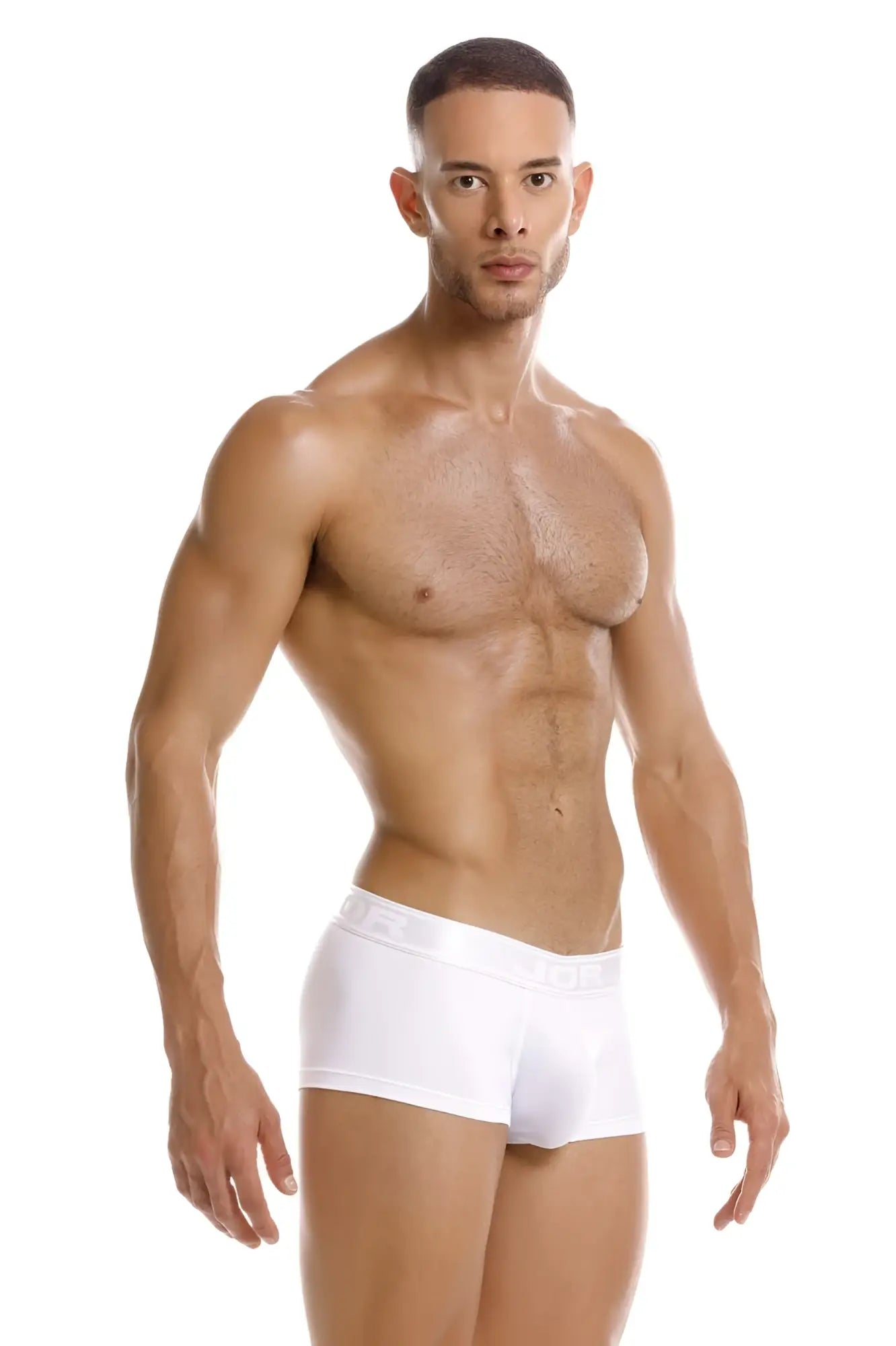 White jor 2140 element trunks briefs with a smooth, form-fitting design in breathable fabric for everyday comfort