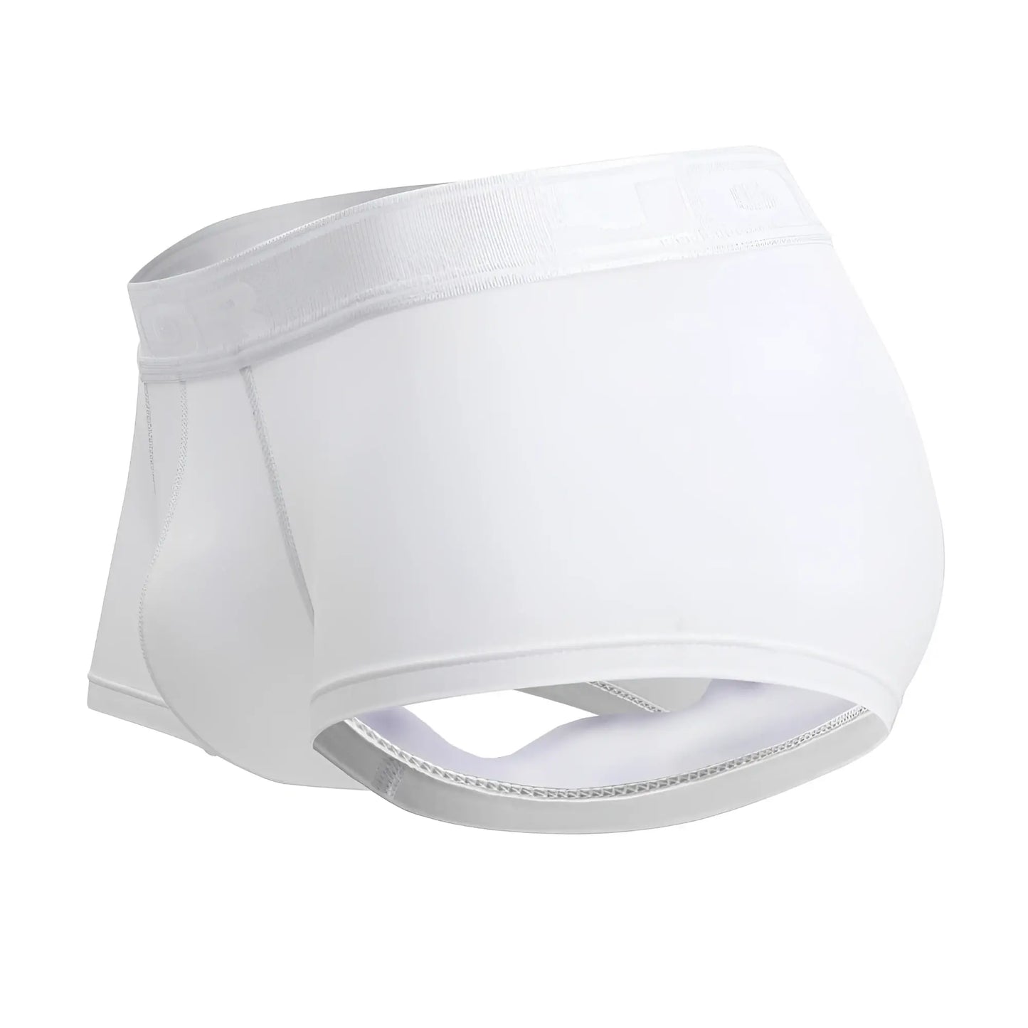 White jor 2140 element trunks briefs with seamless fabric and elastic waistband for comfortable wear