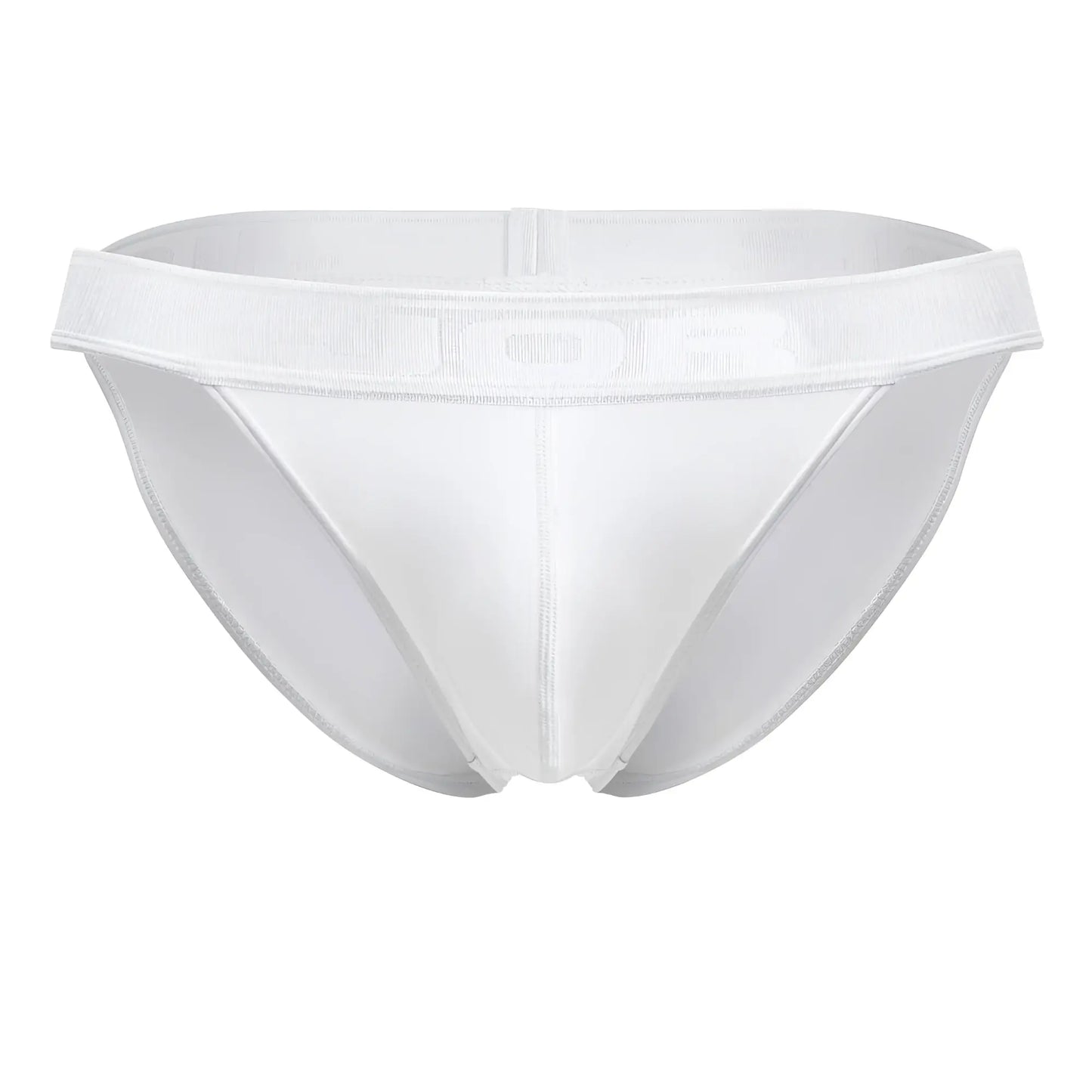 White jor 2142 element bikini briefs with smooth form fitting design and elastic waistband for athletic use