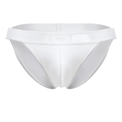 White jor 2142 element bikini briefs with smooth form fitting design and elastic waistband for athletic use