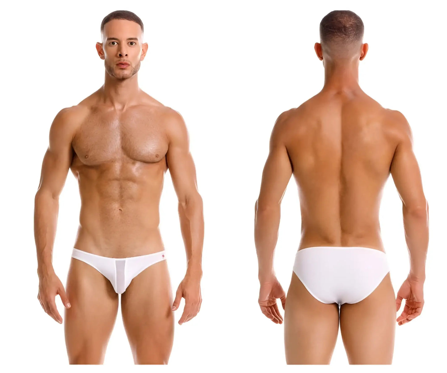 White briefs jor 2150 apolo bikini with sleek form-fitting design and smooth fabric in color white