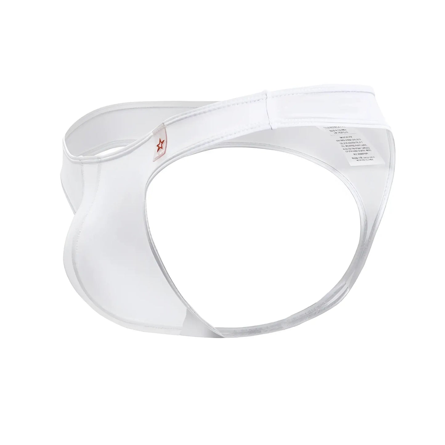 White jor 2151 apolo thongs mens briefs with sleek minimalist design and smooth fabric finish front view