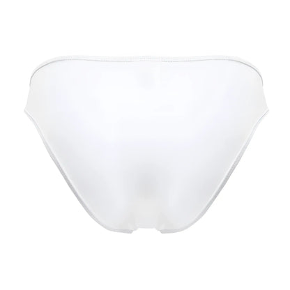 White sheer mesh bikini bottom jor 2152 magnus bikini with smooth translucent fabric and delicate trim edges