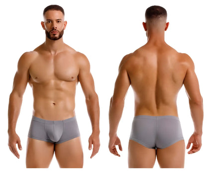 Gray men’s briefs jor 2246 cosmo trunks with smooth form-fitting design for comfortable everyday wear