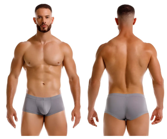 Gray men’s briefs jor 2246 cosmo trunks with smooth form-fitting design for comfortable everyday wear