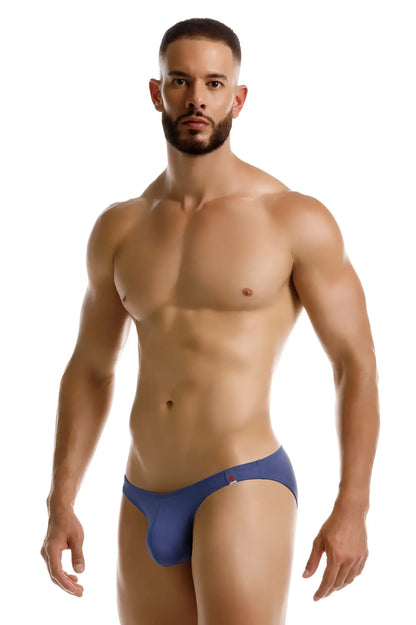 Blue jor 2247 cosmo bikini men’s briefs with a smooth, form-fitting design in vibrant blue color