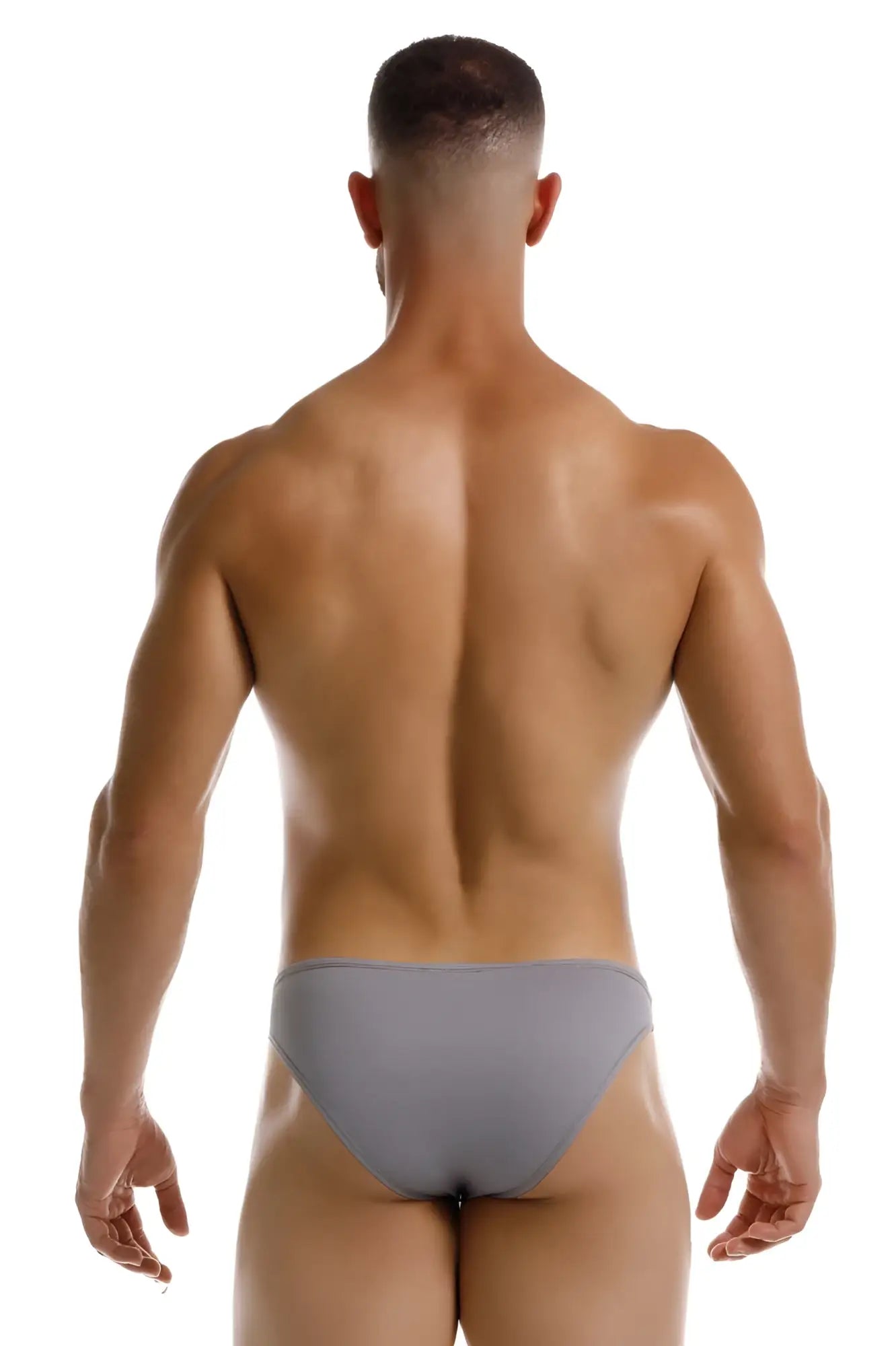 Gray jor 2247 cosmo bikini briefs with a smooth, form-fitting design ideal for comfortable everyday wear