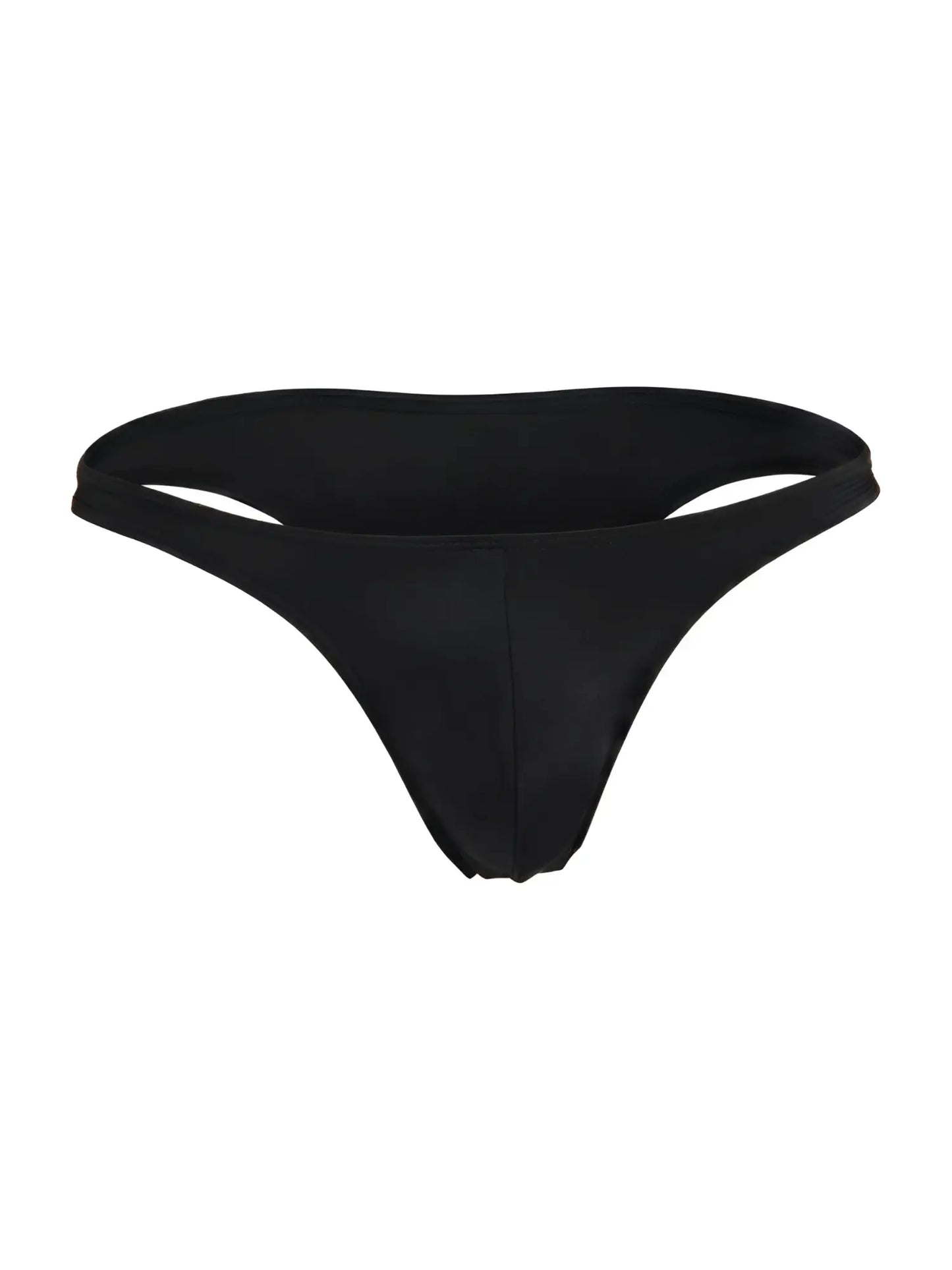 Black thong bikini bottom jor 2273 travel swim bikini with smooth seamless design and minimalistic cut backside view