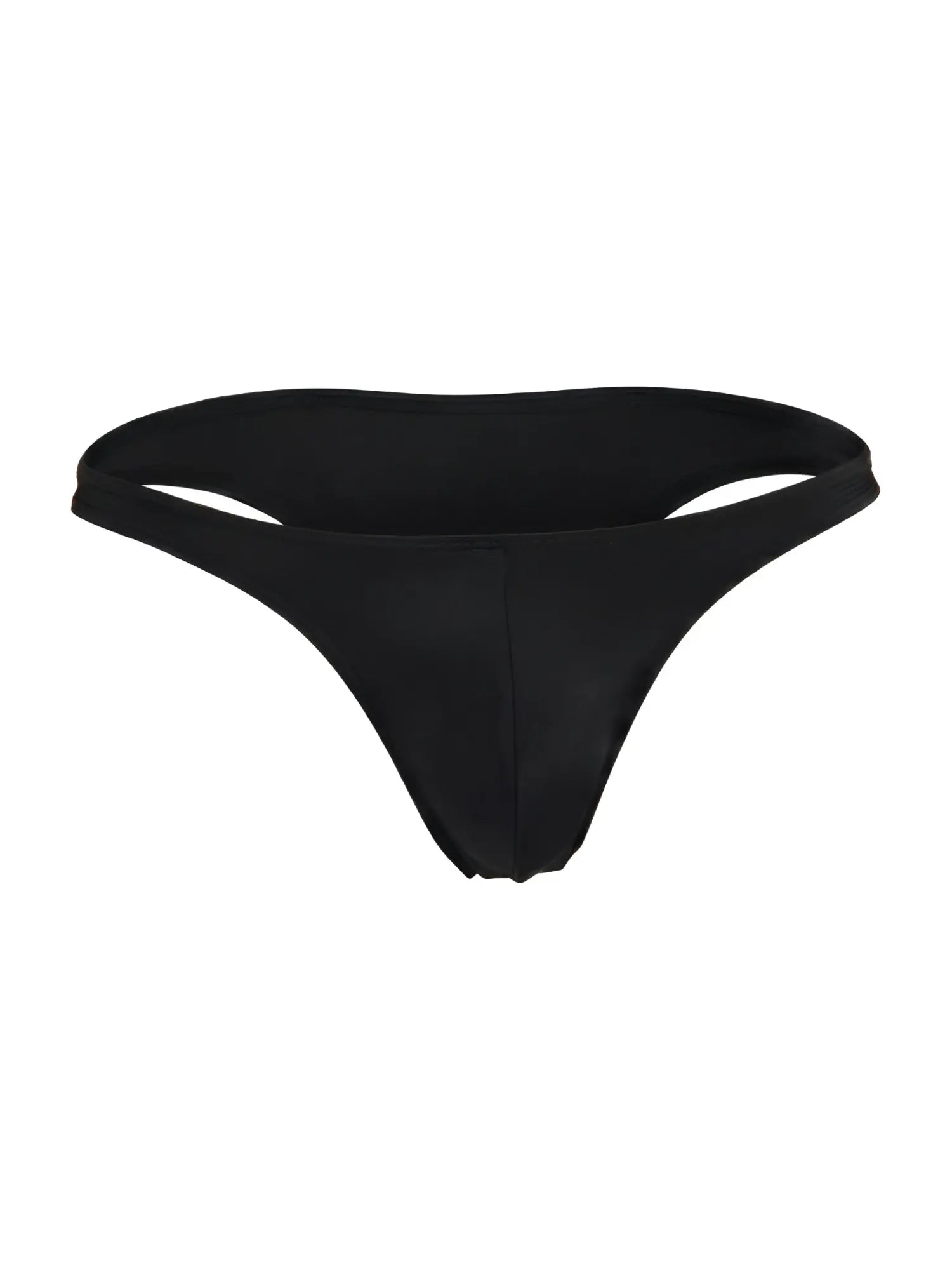 Black thong bikini bottom jor 2273 travel swim bikini with smooth seamless design and minimalistic cut backside view