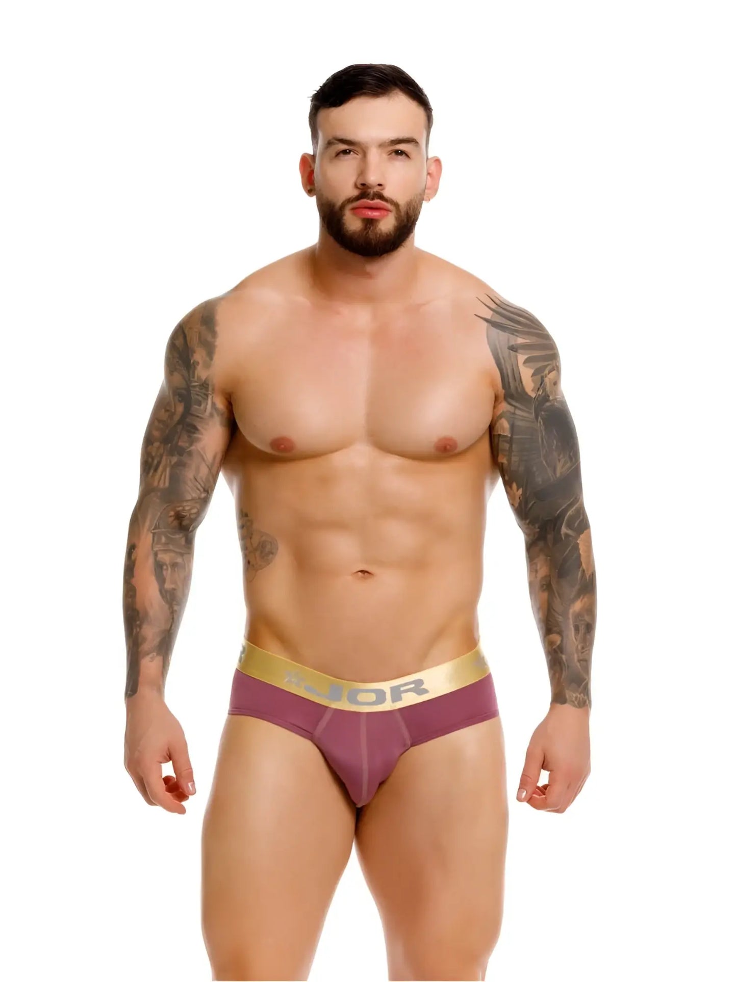 Purple soho briefs color wine with gold dior logo waistband designed for comfortable everyday wear