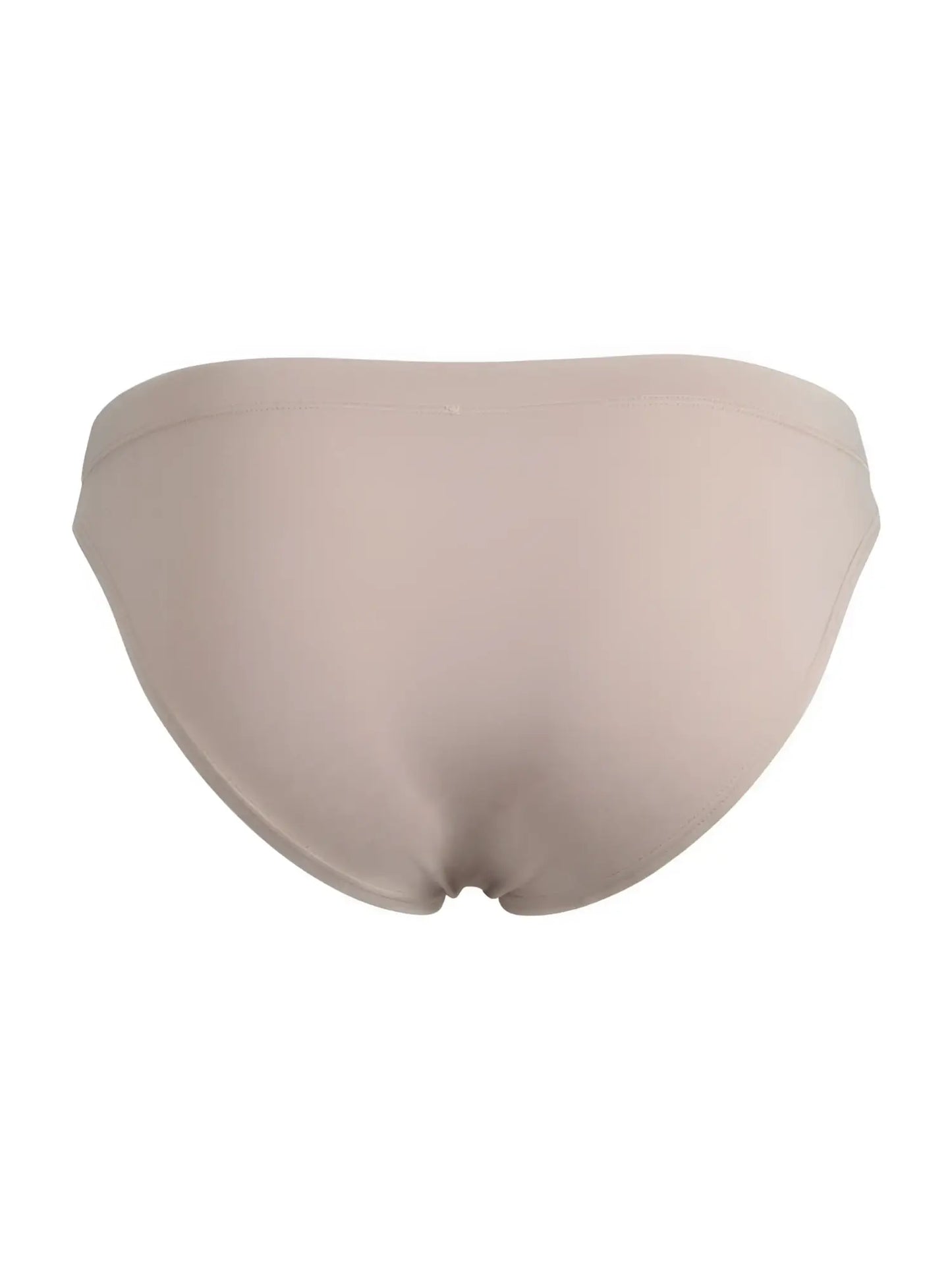 Beige jor 2348 invisible bikini briefs with smooth stretchy fabric finish for comfortable seamless wear