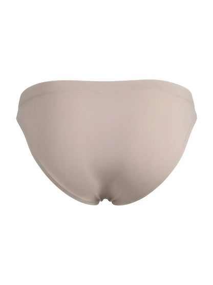 Beige jor 2348 invisible bikini briefs with smooth stretchy fabric finish for comfortable seamless wear