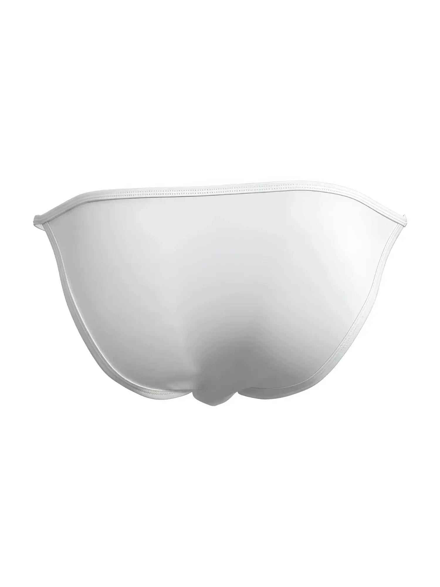White seamless briefs jor 2358 axel bikini made of smooth stretchy fabric with minimalist design front view