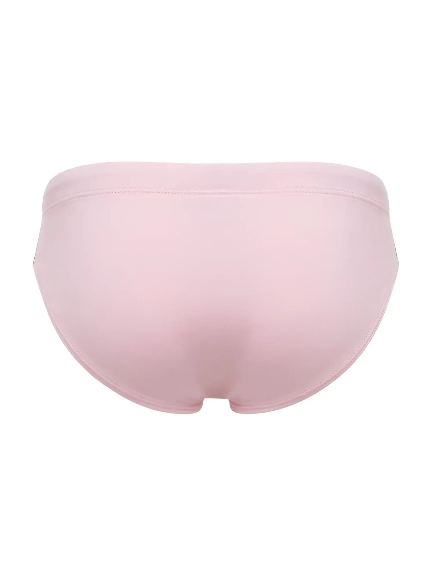 Soft pink jor 2384 wind swim briefs with seamless smooth fabric finish designed for comfortable swimwear use