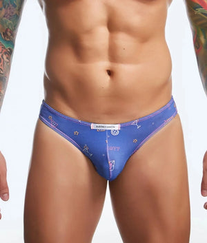 Justin + Simon XSJ01 Men's Classic Bikini Fun Prints
