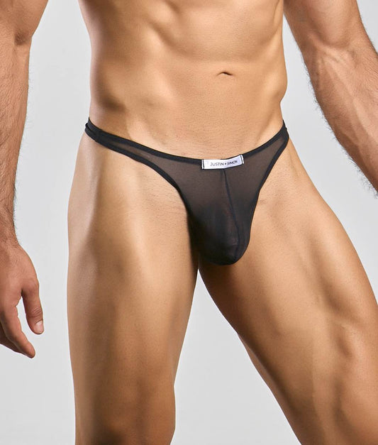 Justin + Simon XSJ03 Men's Classic Tanga Mesh