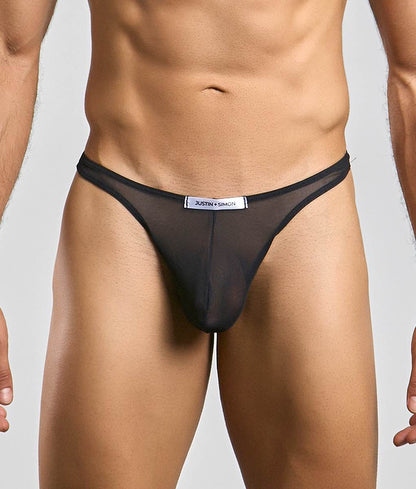 Justin + Simon XSJ03 Men's Classic Tanga Mesh