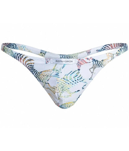 Justin + Simon XSJ03 Men's Classic Tanga Wild Prints