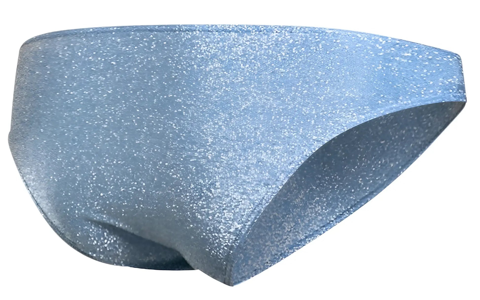 Light blue glittery lurex swim trunks from JUSTIN SIMON classic bikini collection for stylish beachwear