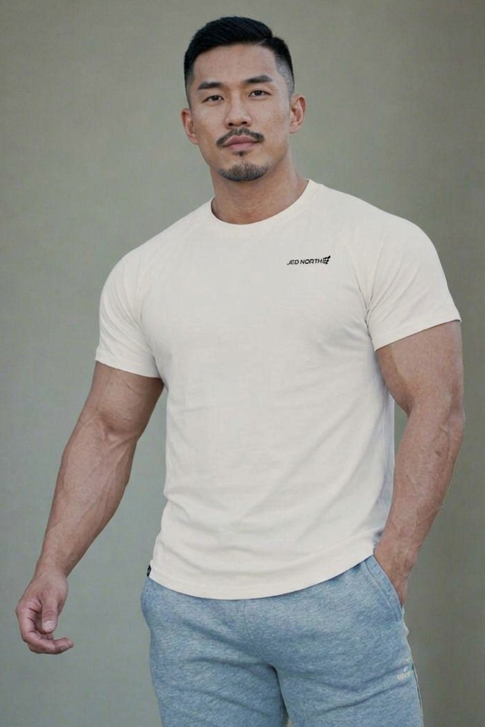 Jed North Men's Titan 2.0 Muscle-Fit T-Shirt - White