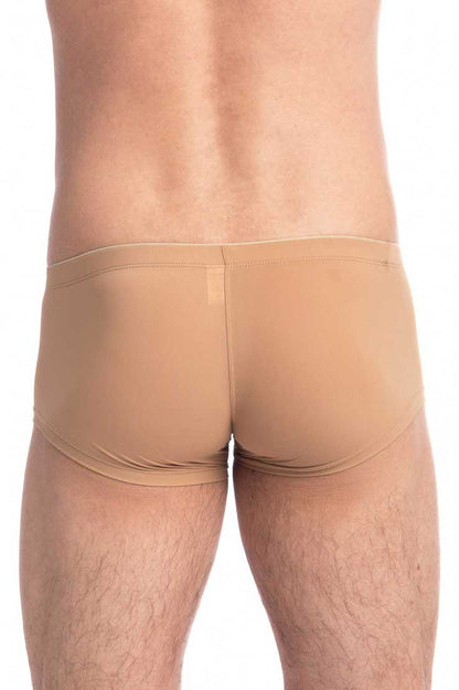 Maillot de bain L'Homme Invisible Tanskin Mini Square Cut Boxer Nude Skin MY18-SEN-N00 Taille M