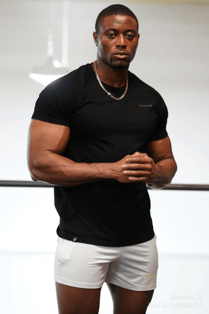 Jed North Men's Titan 2.0 Muscle-Fit T-Shirt - Black