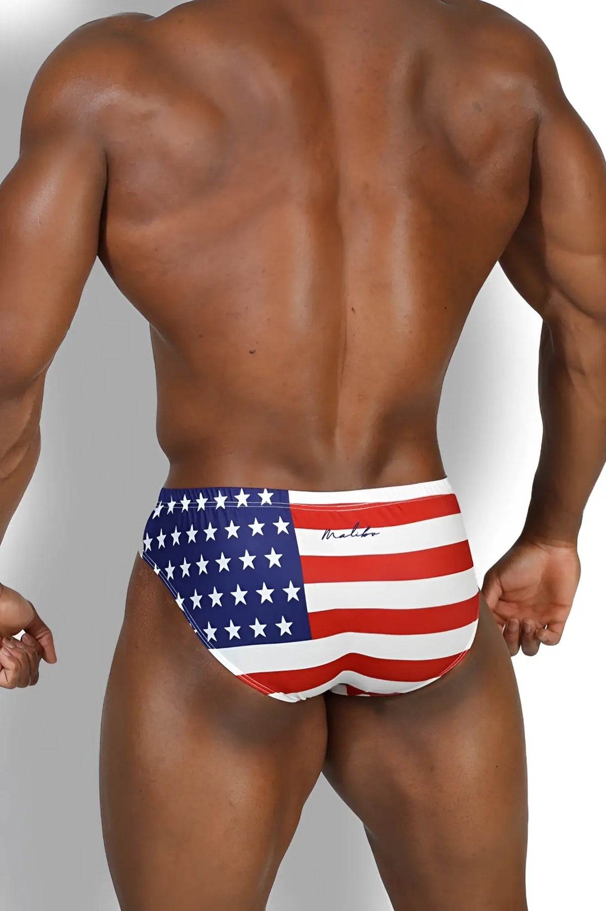 Lovesick briefs usa american flag patterned briefs in red white and blue patriotic colors