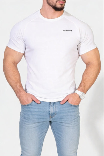 Jed North Men's Titan 2.0 Muscle-Fit T-Shirt - White