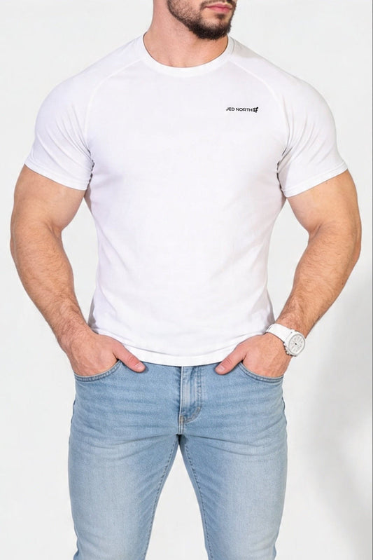 Jed North Men's Titan 2.0 Muscle-Fit T-Shirt - White