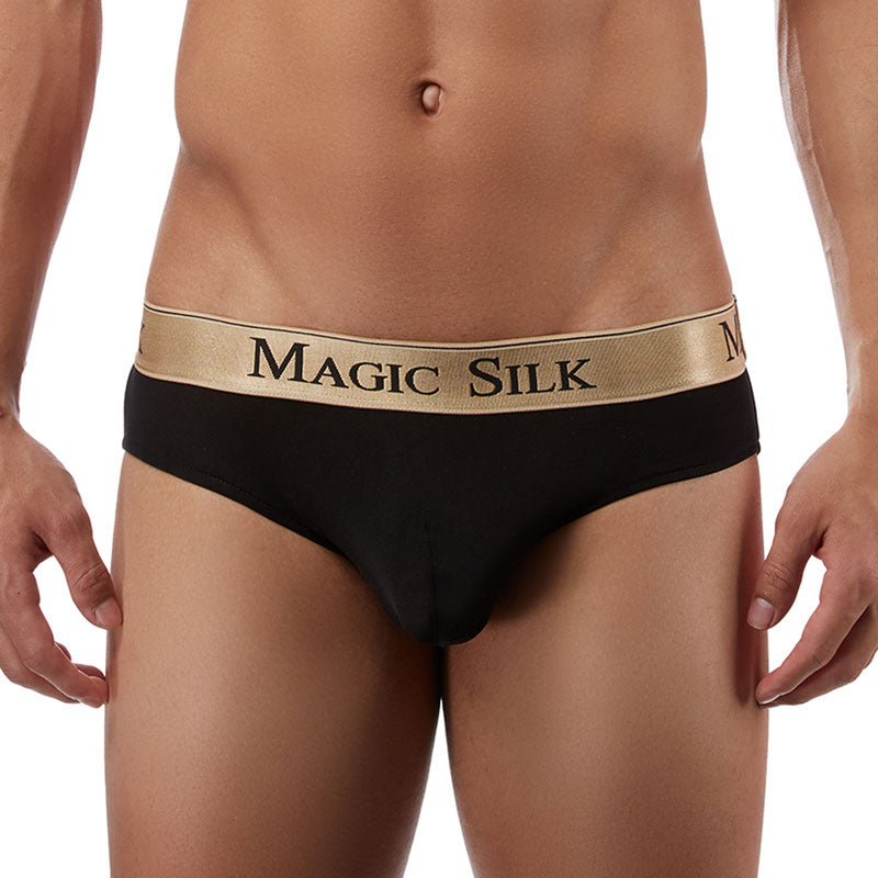 Magic Silk Silk Knit Lo Rise Bikini Underwear Black 6386 Size M