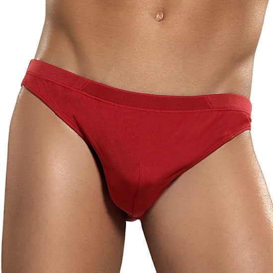 Magic Silk Seidenstrick-Bikinislip Unterhose Rot 6606 Größe S