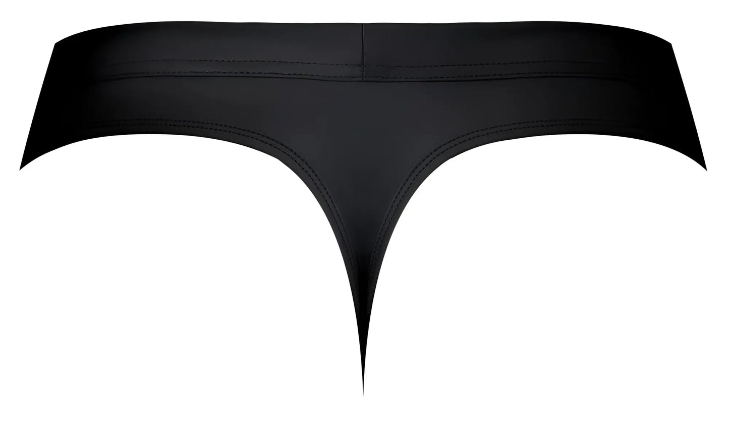 Black male power 410-298 oh snap snap off thong made of smooth stretchy fabric with a sleek minimalist design