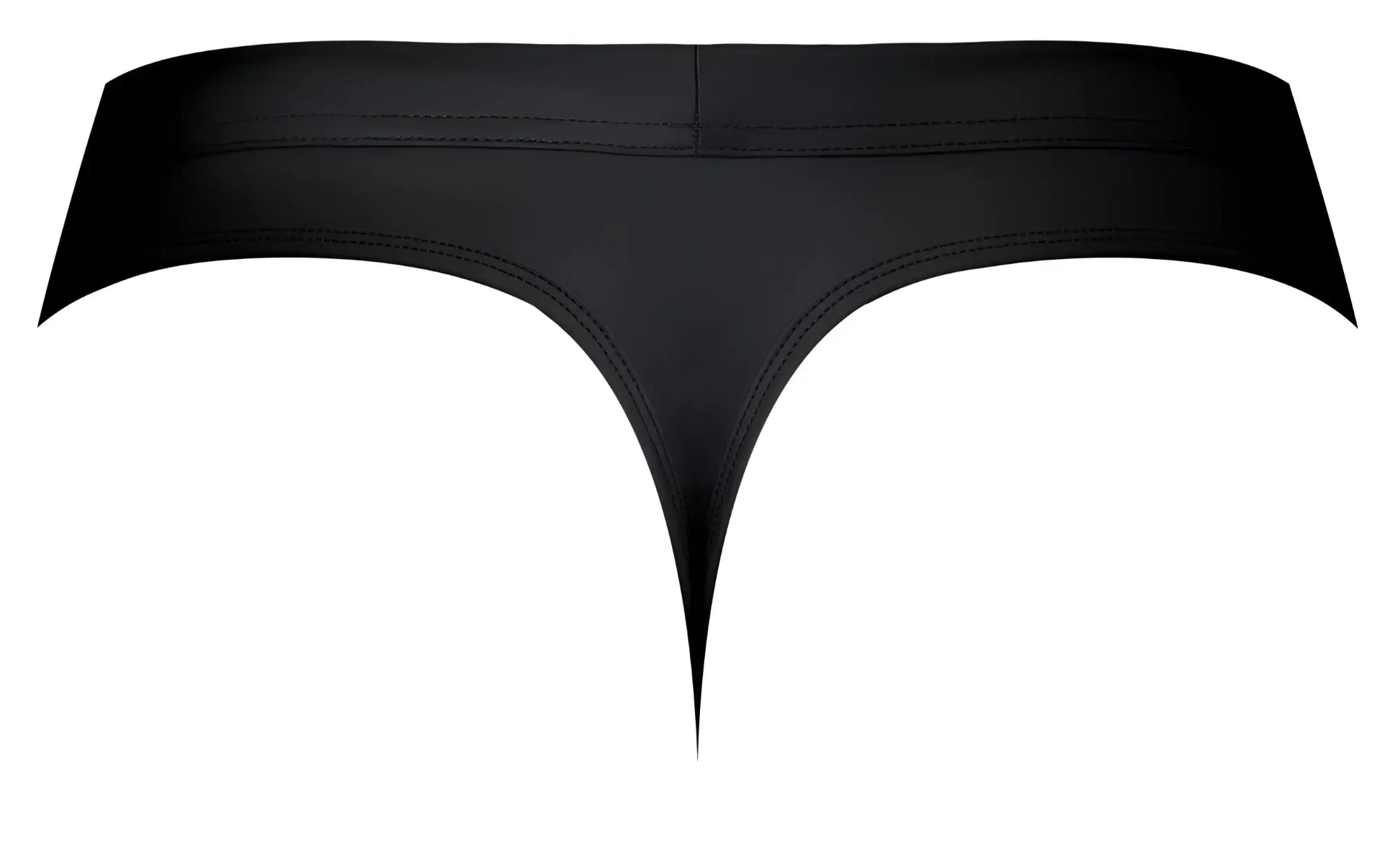 Black male power 410-298 oh snap snap off thong made of smooth stretchy fabric with a sleek minimalist design
