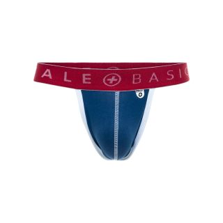 MaleBasics MB106 Men's Everyday Thong - Carbon Blue/Black | USA3SP