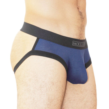 McKillop Jagger Modal Full Jock Strap Unterwäsche, Marineblau, JFMO, Größe M