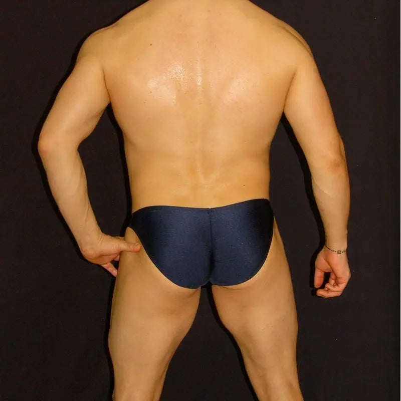 Arroyman Men's Bikini Buns Underwear - Navy BNS026M