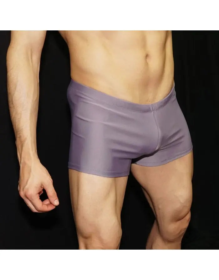 Arroyman Men's Lavender Squarecut Boxer Swimwear BXR011S