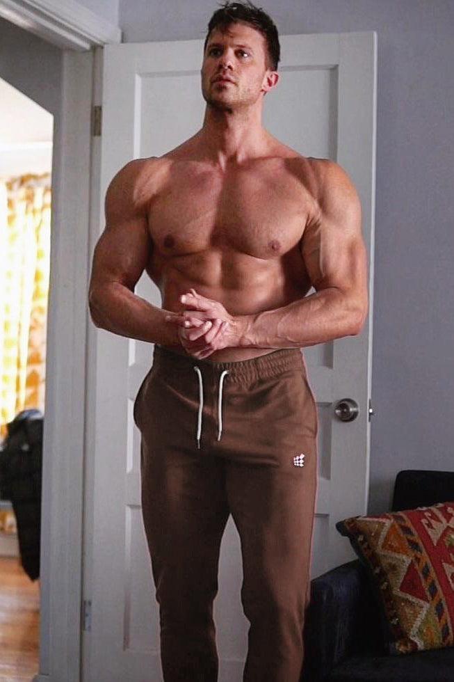 Jed North Men's Spirit Joggers - Brown