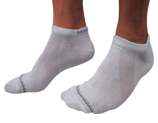 Mensuas Invisible Basic Socken Weiß 090002 Größe 10-12