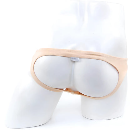 Beige seamless briefs from MetroMaleWear Asian jock strap gold 5001-21 with minimalist design and soft fabric