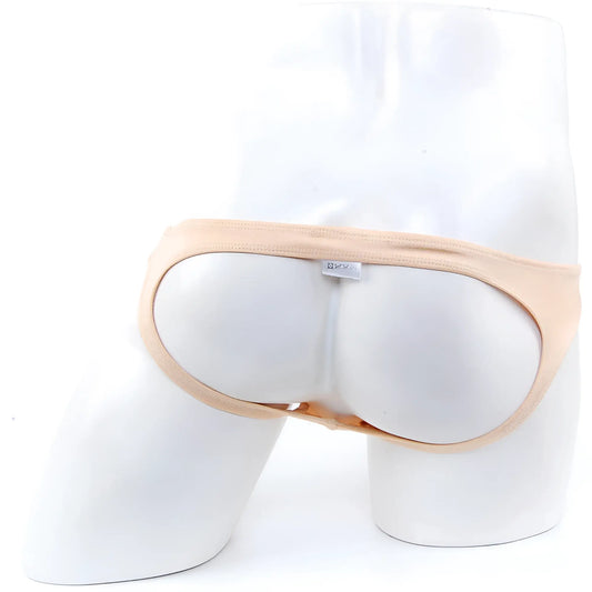 Beige seamless briefs from MetroMaleWear Asian jock strap gold 5001-21 with minimalist design and soft fabric