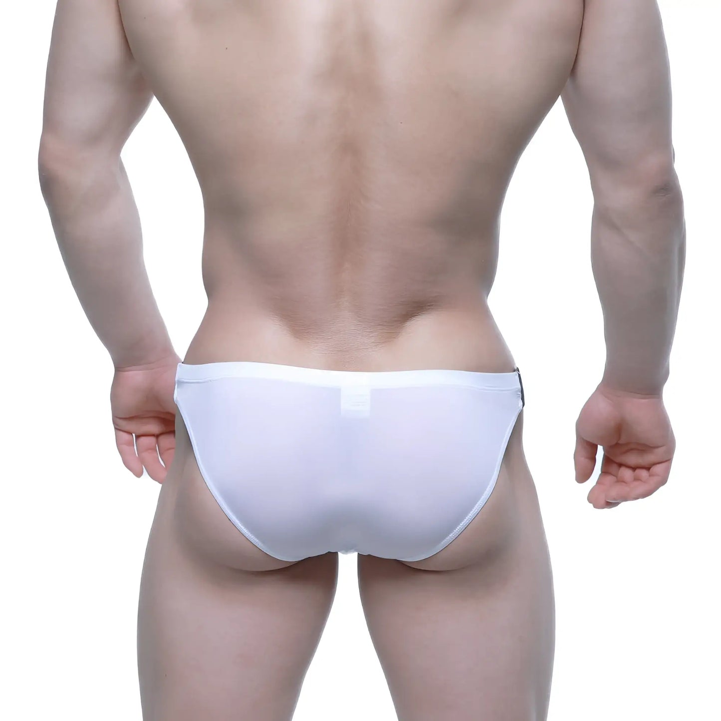 MetroMaleWear BEATNIK bikini white seamless briefs with a smooth, form-fitting design for comfortable wear