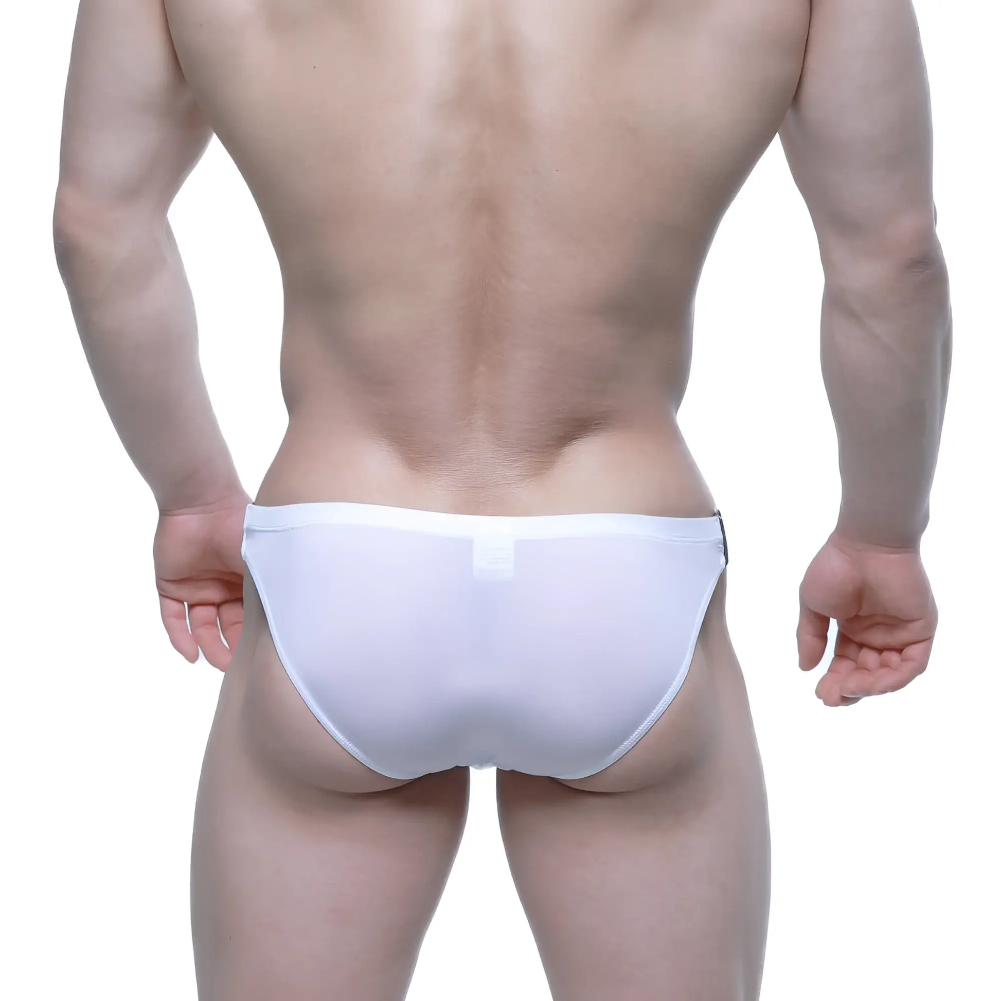 MetroMaleWear BEATNIK bikini white seamless briefs with a smooth, form-fitting design for comfortable wear
