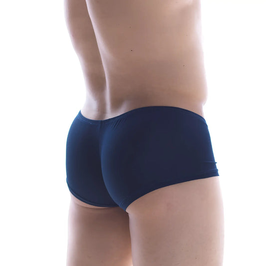 Navy blue stretch cotton briefs from metromalewear bosillo short boxer 3014-28 with comfortable fit