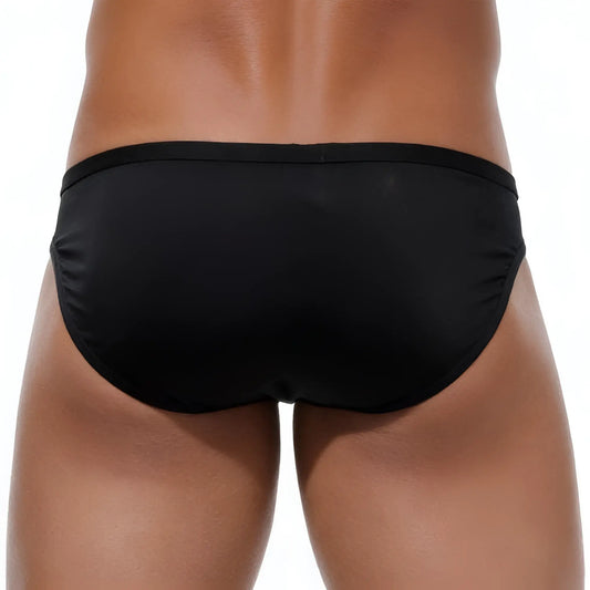 MetroMaleWear Continente brief black 2226-20 smooth form-fitting black briefs for comfortable everyday wear
