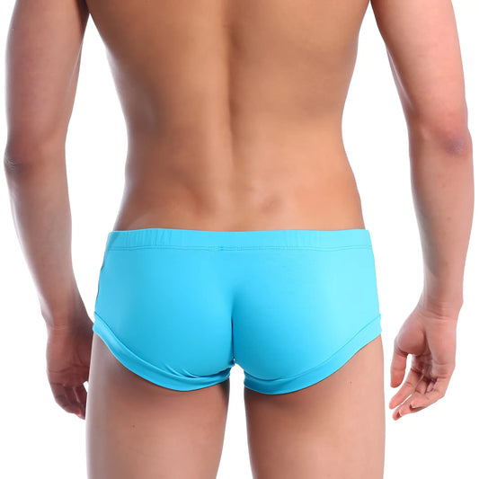 MetroMaleWear cotton boxster neo blue 3010-08 bright turquoise briefs with smooth form-fitting fabric and clean stitching