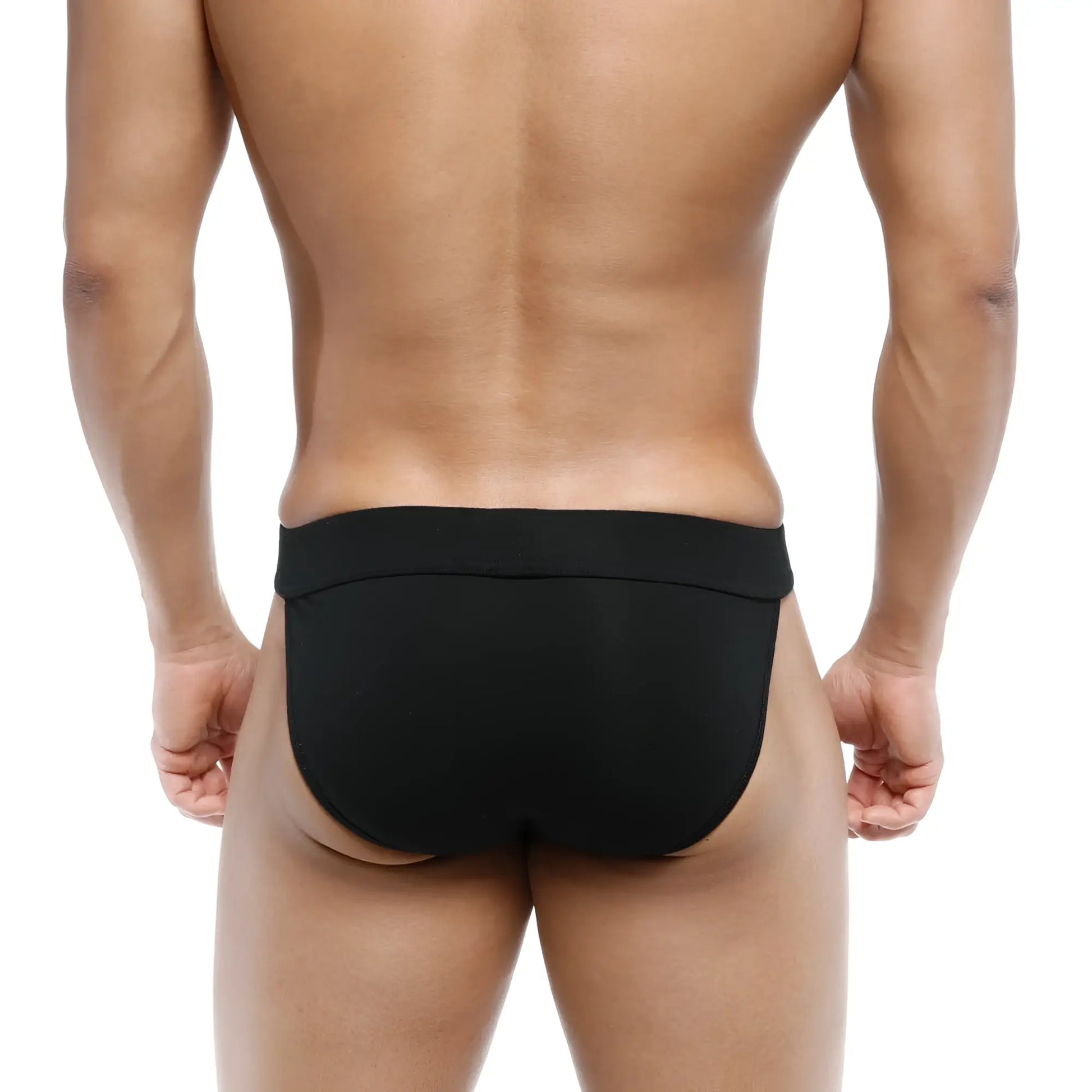 MetroMaleWear deseo bikini black 3304-20 black briefs with smooth form-fitting design for comfortable wear