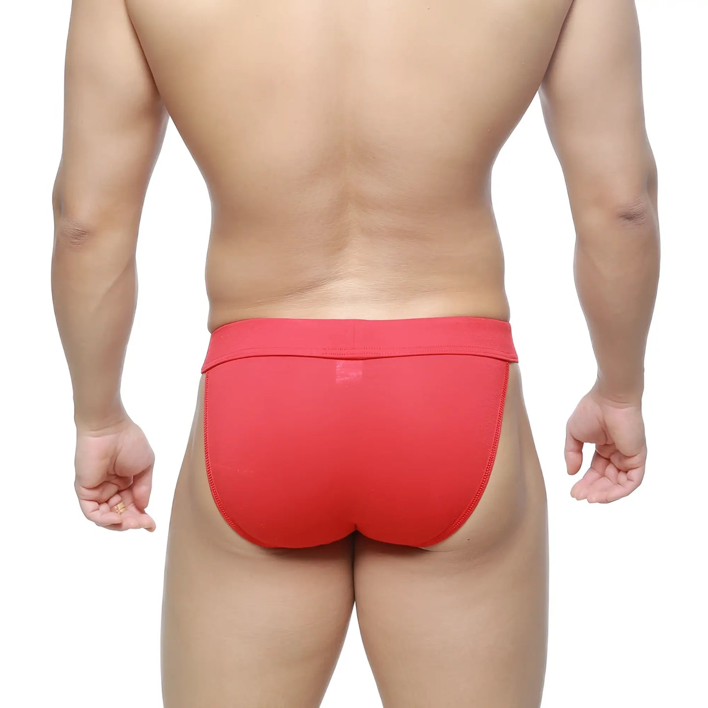 MetroMaleWear Deseo bikini red men’s briefs with a snug fit and elastic waistband for comfortable everyday wear